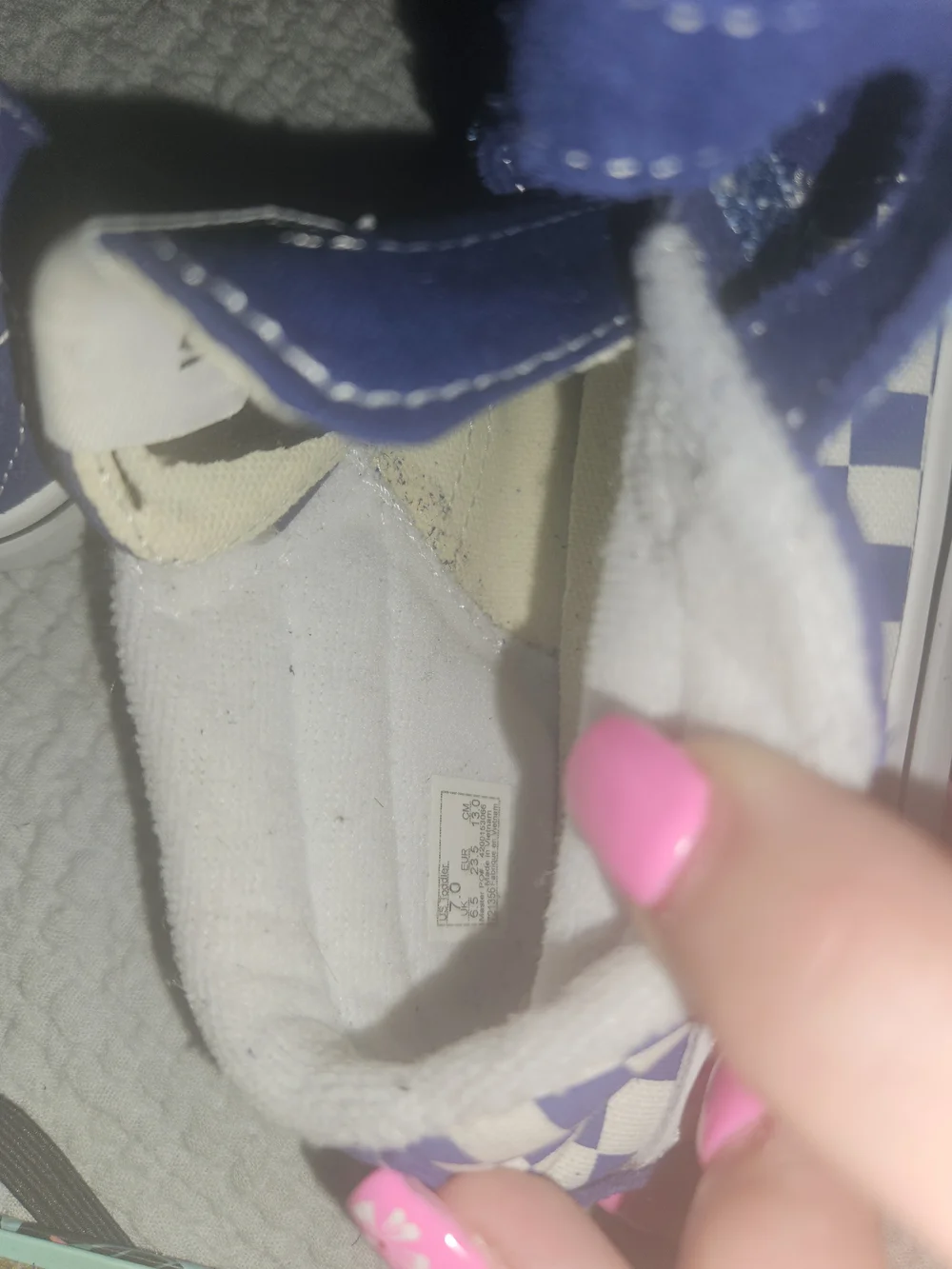 Vans stylish blue
